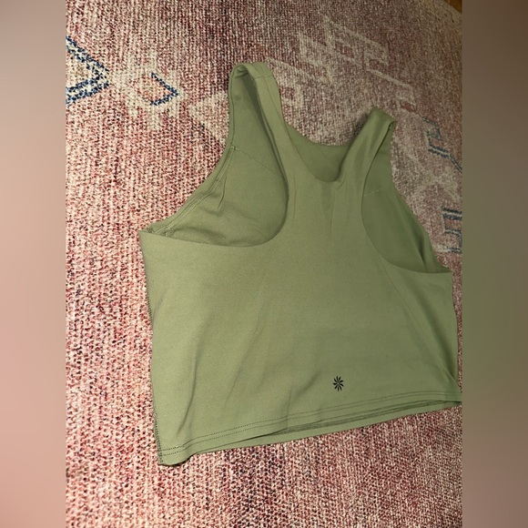 Athleta Sage soft Racerback workout top w/built in bra size large like new - Picture 10 of 10